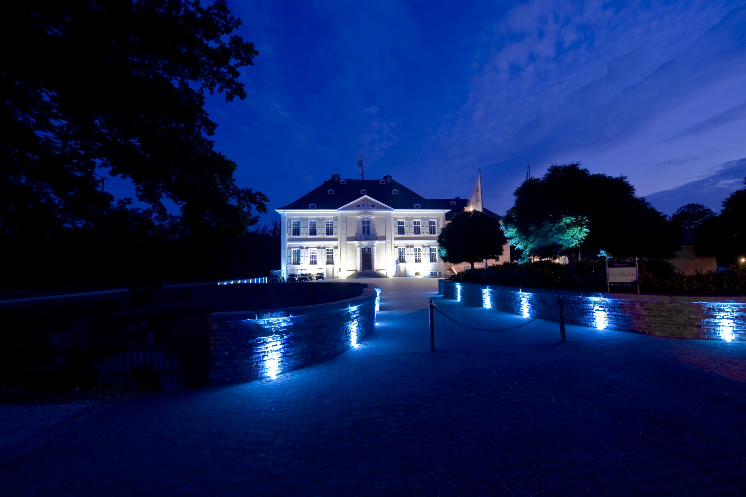 Sicherheit auf Schloss Miel